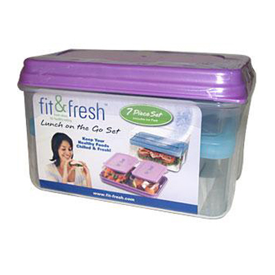 0849158 Lunch Set With Removable Ice Pack - 1 Container