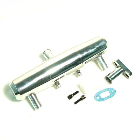 700001 Aluminum Polished Tuned Pipe For Rampage Xt And Rampage Xsc
