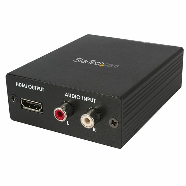 StarTech VGA2HD2 Component - VGA Video and Audio to HDMI Converter - PC to HDMI - 1920x1200