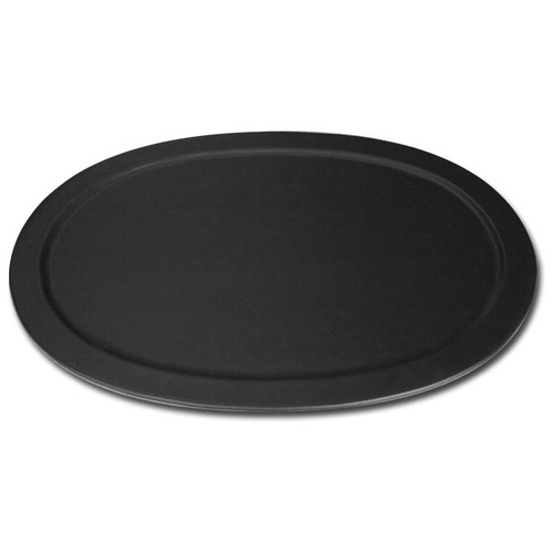 Dacasso A1061 Black Leather Serving Tray