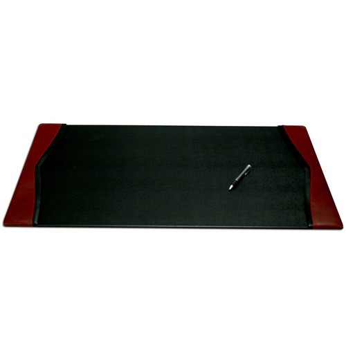 P7001 Burgundy 34 X 20 Desk Pad With Side-rails