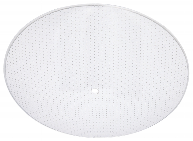 13 In. Clear Dot Glass Round Light Diffuser - Case Of 12