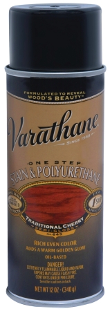 Rustoleum 243866 12 Oz Traditional Cherry One Step Oil Based Stain & Polyurethan - Pack Of 6