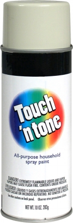Rustoleum 55285 830 10 Oz Almond Touch N Tone Spray Paint - Pack Of 6
