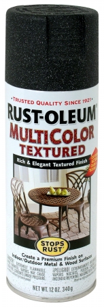 Rustoleum 223525 12 Oz Aged Iron Multicolor Texture Stops Rust Spray Paint - Pack Of 6