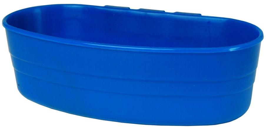 1 Pint Blue Plastic Cage Cup