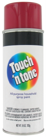 Rustoleum 55270 830 Cherry Red Touch N Tone Spray Paint - Pack Of 6