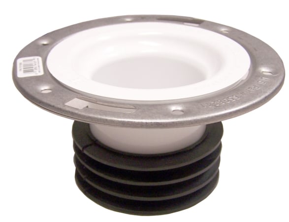 4 In. Universal Closet Flange With Stainless Steel Ring