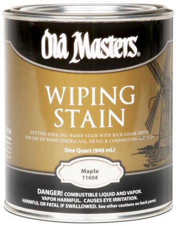 11604 1 Quart Maple Wiping Stain