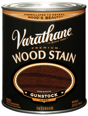 Rustoleum 211728h Quart Gunstock Varathane Premium Wood Stain