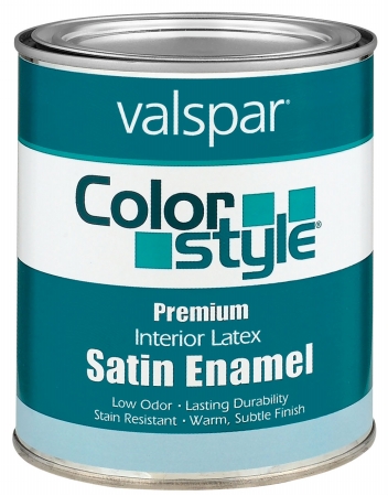 Brand 44-26900 Qt 1 Quart White Colorstyle Interior Latex Satin Enamel