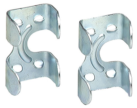 2 Count .25 In. & .38 In. Zinc Rope Clamps
