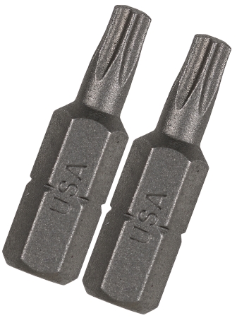 2 Count Tx27 1 In. Extra Hard Torx Insert Power Bits