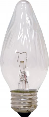 22756 2 Count 25 Watt Clear Torpedo Ceiling Fan Light Bulb