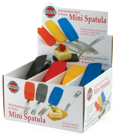 1414d Assorted Mini Spatula - Case Of 36