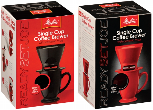 64012 1 Cup Assorted Ready Set Joe One Cup Coffee Maker