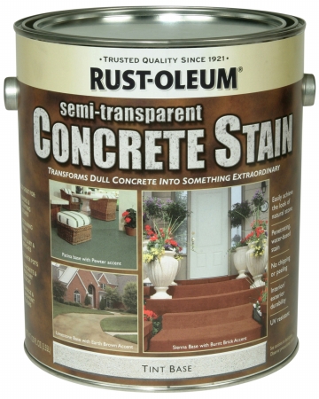 Rustoleum 239418 1 Gallon Tint Base Concrete Stain - Pack Of 2