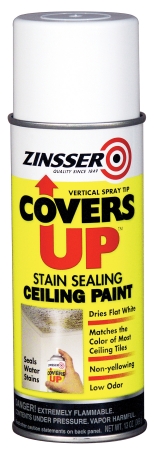 Rustoleum 03688 13 Oz White Covers Up Stain Sealing Ceiling Paint
