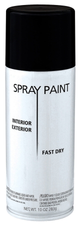 Brand 465-63004 Sp 10 Oz Gloss Black Spray Paint - Case Of 12