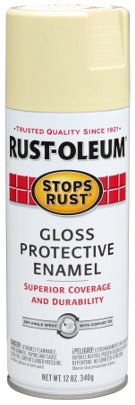 Rustoleum 7794 830 Antique White Gloss Protective Enamel - Pack Of 6