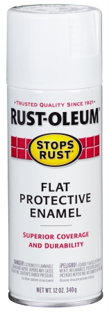 Rustoleum 7790 830 Flat White Protective Enamel - Pack Of 6