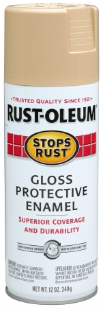Rustoleum 7771 830 Sand Gloss Protective Enamel - Pack Of 6
