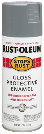 Rustoleum 7783 830 Pewter Gray Gloss Protective Enamel - Pack Of 6