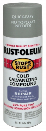 Rustoleum 7785 830 Cold Galvanizing Compound Gloss Protective Enamel - Pack Of 6