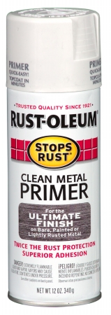 Rustoleum 7780 830 12 Oz White Clean Metal Primer - Pack Of 6