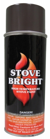 6311 12 Oz Honey Glo Brown Stove Bright High Temperature - Case Of 12