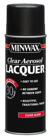 15200 12.25 Oz Clear Gloss Brushing Lacquer Spray - Pack Of 6