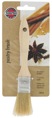 2014 1" Pastry Brush For Baking And Bbq - Brown