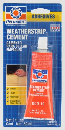 80328 Weatherstrip Translucent Cement And Sealer
