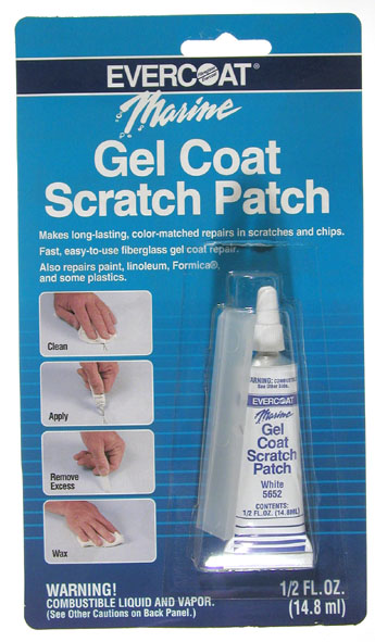 105652 .5 Oz White Marine Gel Coat Scratch Patch