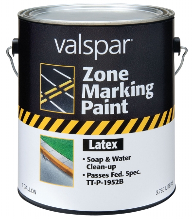 Brand 24-136 Gl 1 Gallon Yellow Zone Marking Paint - Pack Of 4