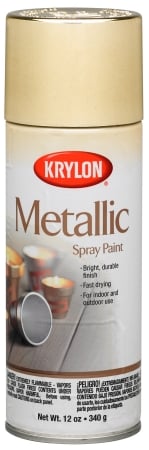 Division 1706 12 Oz Gold Metallic General Purpose Spray Paint