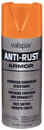 Brand 12 Oz Gloss Orange Anti-rust Armor Spray Paint - Pack Of 6