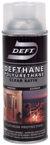 . 025-13 13 Oz Satin Clear Defthane Polyurethane Finish - Pack Of 6