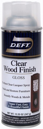 . 011-13 13 Oz Clear Semi-gloss Wood Finish - Pack Of 6