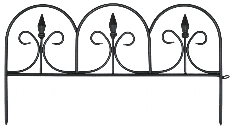 Emsco Group 2083 Small Victorian Ornamental Gate Fencing - Case Of 24
