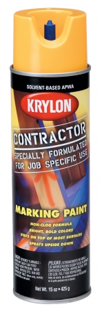 Division 7305 17 Oz Apwa Hi Vis Yellow Solvent-based Contractor Marking S