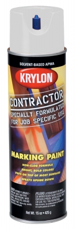 Division 7300 17 Oz Apwa White Solvent-based Contractor Marking Spray Pai