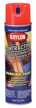 Division 7321 17 Oz Fluorescent Red/orange Water-based Contractor Making