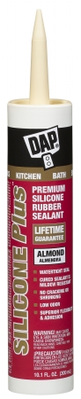 10.1 Oz Almond Silicone Plus Premium Silicone Rubber Sealant
