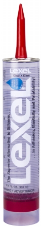 13010 10.5oz 10.5 Oz Clear Lexel Adhesive Caulk