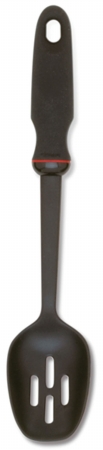 1700 Grip-ez Nylon Slotted Spoon - Black