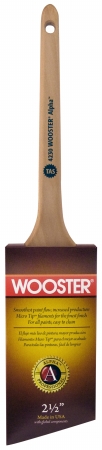 Wooster Brush 0042300024-21-2 2.5 In. Alpha Thin Angle Sash Paint Brush