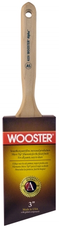Wooster Brush 0042310030-3 3 In. Alpha Angle Sash Paint Brush