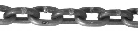 - Chain 0140533 .31 In. X 92 Ft. Galvanized Proof Coil Chain Rou - Case Of 92