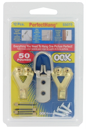 Hillman Group Inc - Ook 55075 12 Piece No. 50 Picture Perfect Hanging Kit